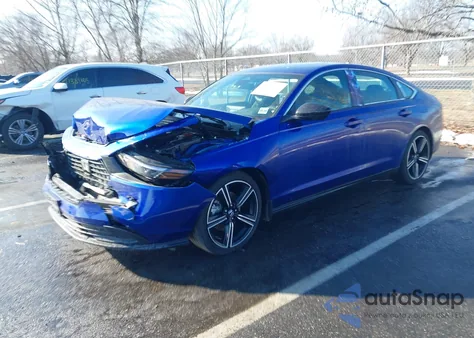 2024 Honda Accord Hybrid Sport из США, поврежденный, VIN 1HGCY2F52RA095948